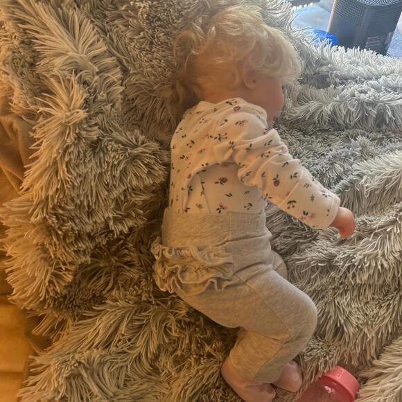 Reborn Baby Girl Doll Cloth Body Full Silicone Vinyl Limbs & Accessories (NWT) - Picture 7 of 14